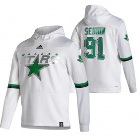 Dallas Stars Tyler Seguin 91 Blank 2020-21 Reverse Retro Hoodie Sawyer - Mannen